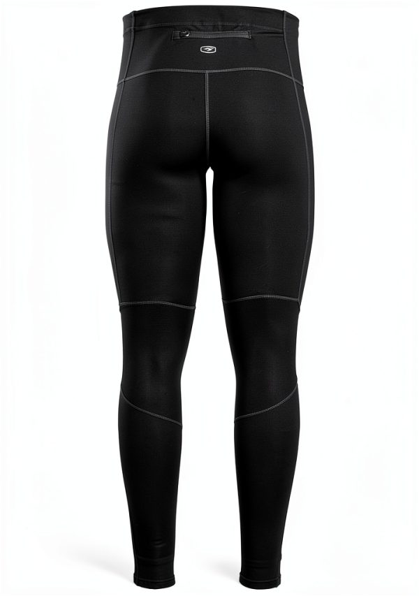 SUGOi Midzero Tight Fleece Mens Compression Pants Black-1