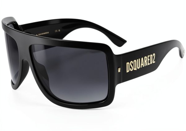Dsquared2 D2 0164S Black Mens Sunglasses Protective Case-0