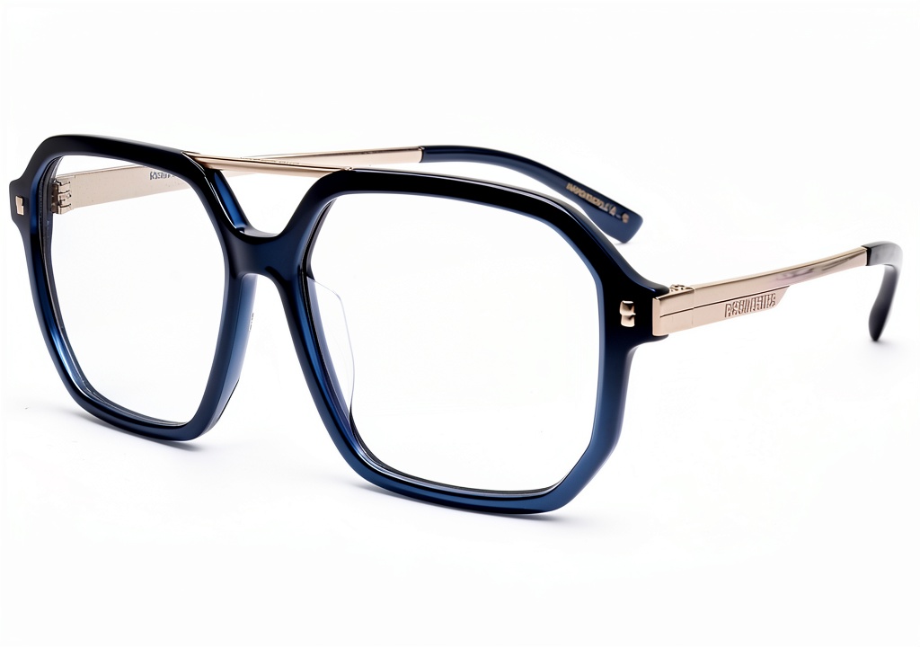 DSQUARED2 Blue Mens Oceate Glasses showing frame details
