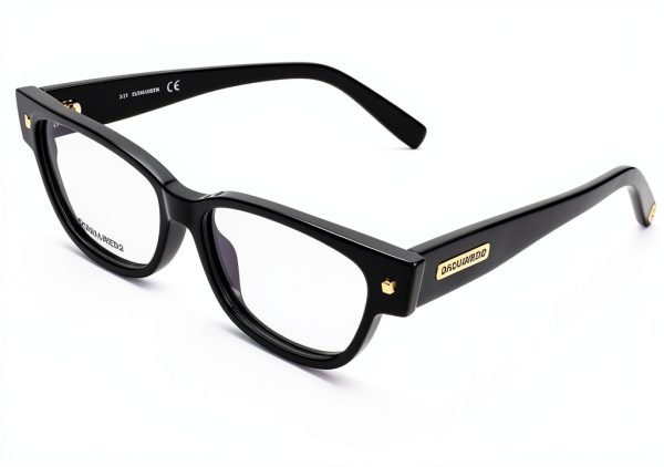 Dsquared2 Black Sunglasses Womens Non Polarized Size 55-0