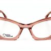 DSQUARED2 D2 0133 Pink Crystal Acetate Womens Eyewear-1