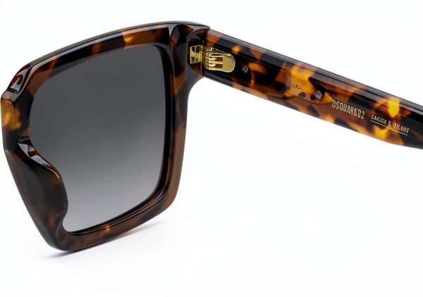 Dsquared2 Havana Sunglasses Mens 52mm Protective Case-1