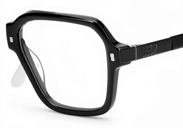 Dsquared D2 0035 Sunglasses 55mm Black Protective Case-3