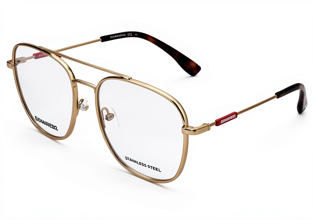 DSQUARED2 D2 0047 sunglasses in Matte Gold on display
