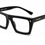 DSQUARED2 D2 0130 Black Acetate Mens Eyewear-0
