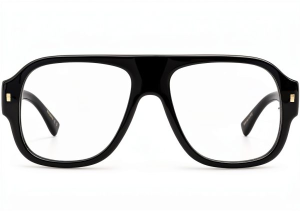 DSQUARED2 D2 0125 Black Acetate Mens Eyewear 56 Size-2