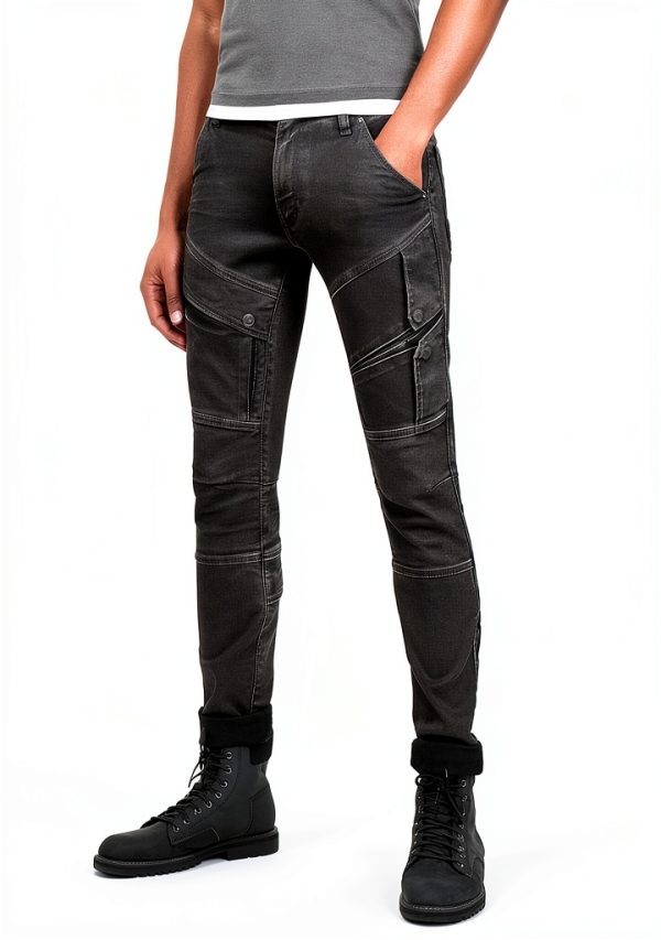 G-Star Raw Mens Jeans Skinny 3D Fit Stretch Utility Pockets-0