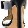 Dsquared Leather Heels Womens Black Size 36 EU-6