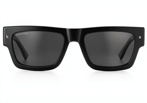 DSQUARED2 ICON SUNGLASSES FRAMES MATTE BLACK UNISEX ADULTS-1