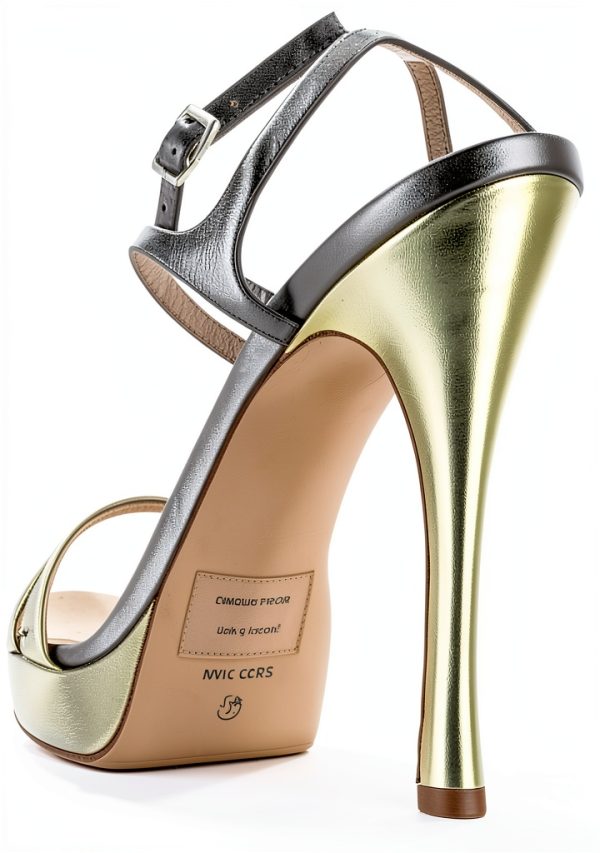 Dsquared Womens Leather Heels Silver Size 40 M EU-2