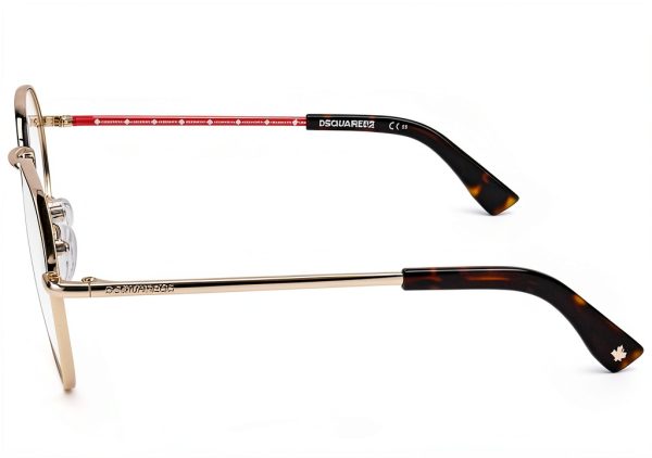 Dsquared Womens Sunglasses Gold Havana D2 0019 Model-2