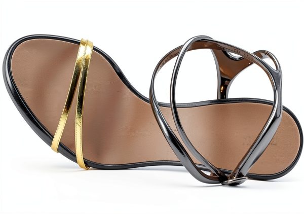 Dsquared Womens Leather Heels Silver Size 40 M EU-7