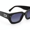DSQUARED2 ICON Sunglasses Black Acetate Womens Eyewear-1