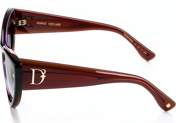 DSQUARED2 Womens Sunglasses 2RO Brown Lilac Size 51-3