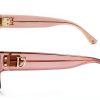 DSQUARED2 D2 0133 Pink Crystal Acetate Womens Eyewear-3