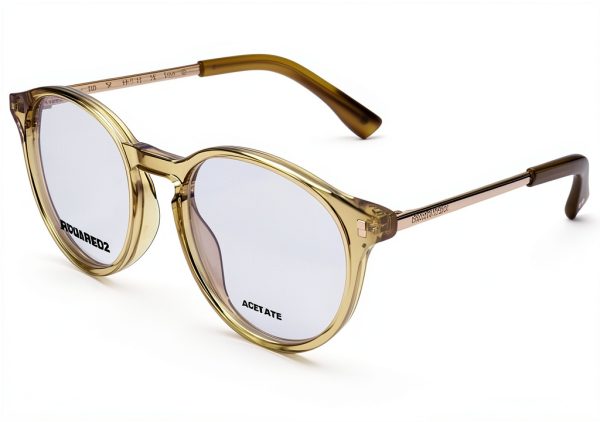 DSQUARED2 D2 0056 Mens Glasses Beige Size 49 145 20-0