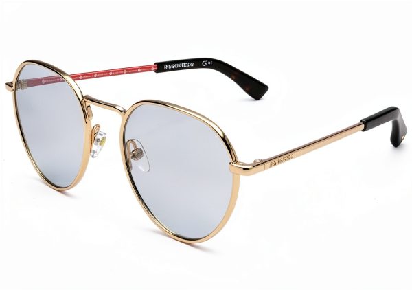 Dsquared Gold Sunglasses Womens UV Protection Fashion-0