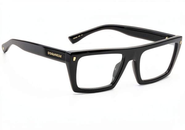 DSQUARED2 D2 0130 Black Acetate Mens Eyewear-2