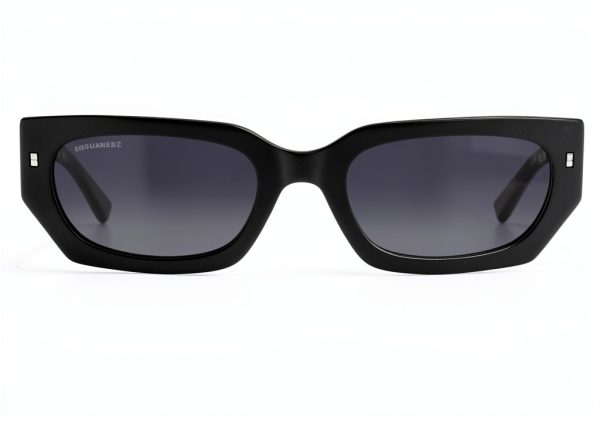 DSQUARED2 ICON Sunglasses Black Acetate Womens Eyewear-2