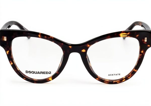 DSQUARED2 D2 0070 Sight Glasses Havana Black Women-1