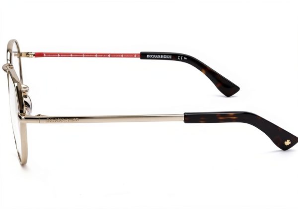 Dsquared Gold Sunglasses Womens UV Protection Fashion-3