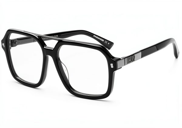 Dsquared D2 0035 Sunglasses 55mm Black Protective Case-2