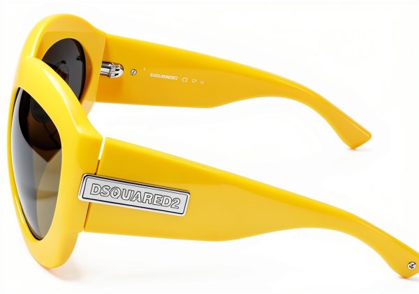 Marcolin Mens Sunglasses Yellow Brown Size 59 19 135-3