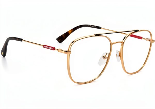 Dsquared Mens Sunglasses RHL17 Gold Black 56mm-2