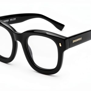 DSQUARED2 Mens Sunglasses 2M2 Black Gold Size 48-0