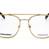 DSQUARED2 D2 0047 Men Sunglasses Matte Gold Size 56-1