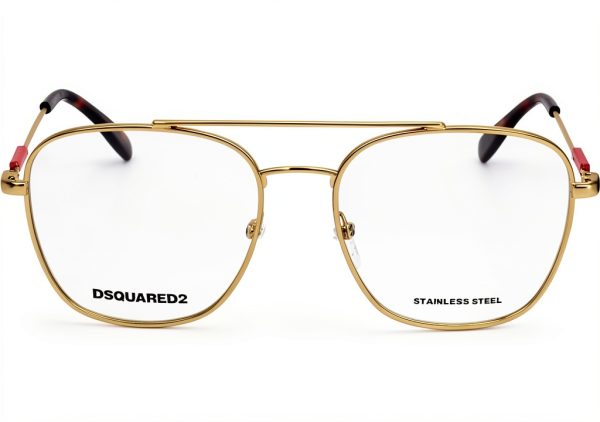 DSQUARED2 D2 0047 Men Sunglasses Matte Gold Size 56-1