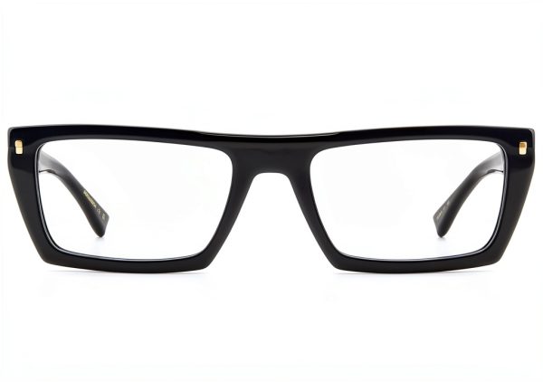 DSQUARED2 D2 0130 Black Acetate Mens Eyewear-1