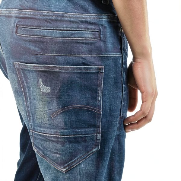 G-Star Raw Mens Slim Fit Jeans Cotton Stretch Denim-5