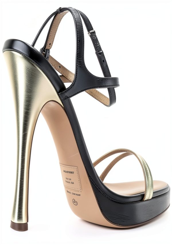 Dsquared Womens Leather Heels Silver Size 40 M EU-4