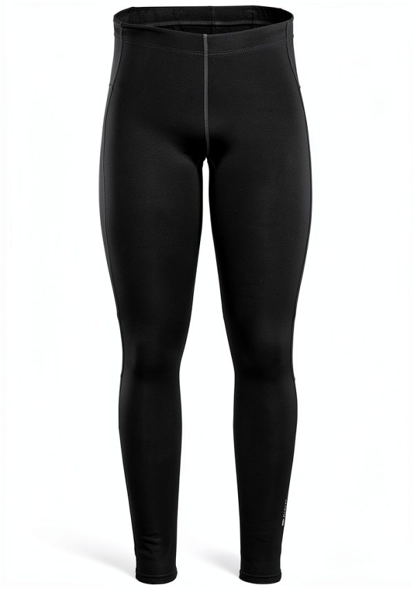 SUGOi Midzero Tight Fleece Mens Compression Pants Black-0
