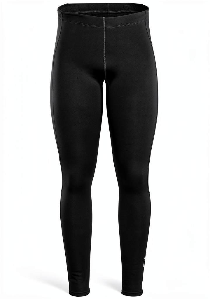 SUGOi Midzero Tight Black compression pants on a model during a workout