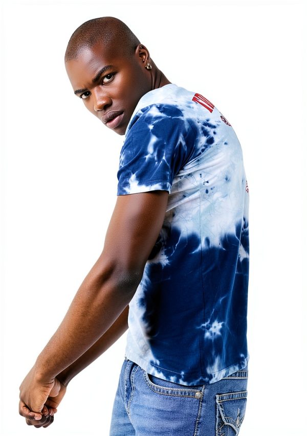 True Religion Mens T-Shirt Cotton Graphic Casual Wear-1