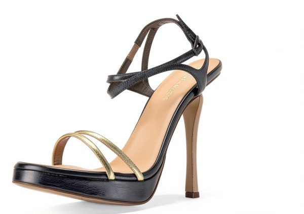 Dsquared Womens Leather Heels Silver Size 40 M EU-9