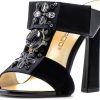 Dsquared Leather Heels Womens Black Size 36 EU-3