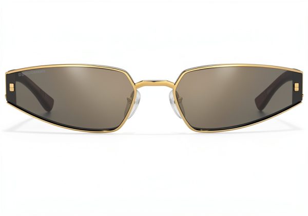 Dsquared2 Rose Gold Sunglasses Womens Fashion UV Protection-0