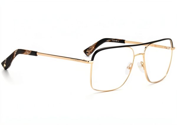Dsquared Womens Steel Sunglasses Black Gold Lightweight-2