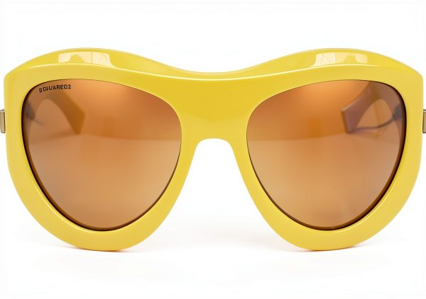 Marcolin Mens Sunglasses Yellow Brown Size 59 19 135-1