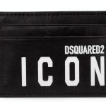DSQUARED2 Black Faux Leather Bi Fold Wallet Adult-0