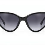 DSQUARED2 D2 0134S Sunglasses Black Acetate for Women-0