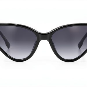 DSQUARED2 D2 0134S Sunglasses Black Acetate for Women-0