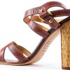 Dsquared Brown Leather Womens Shoes Size 39 40 EU-5