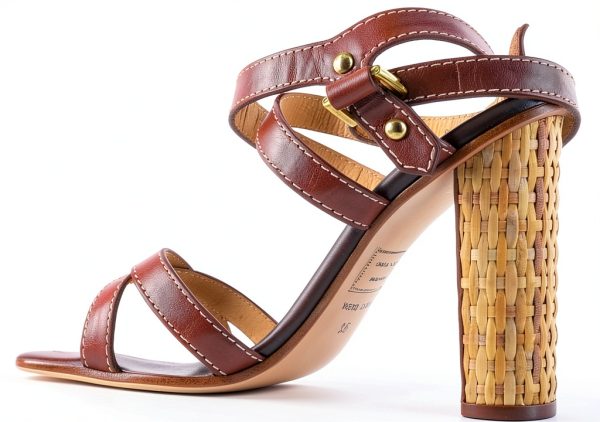 Dsquared Brown Leather Womens Shoes Size 39 40 EU-5