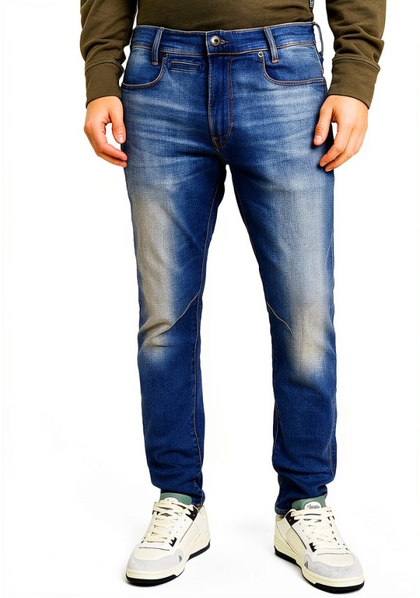 G-Star Raw Mens Jeans Stretch Denim Skinny Fit Medium Aged-0