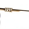 DSQUARED2 LKS Gold Blue Mens Sunglasses Size 60-3