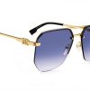DSQUARED2 LKS Gold Blue Mens Sunglasses Size 60-2